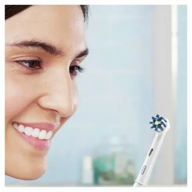 Зубна електрощітка Braun Oral-B Vitality D103.413.3 Pro Protect X Clean Cross Action Blue ( 11602 ) Харків - фото 6
