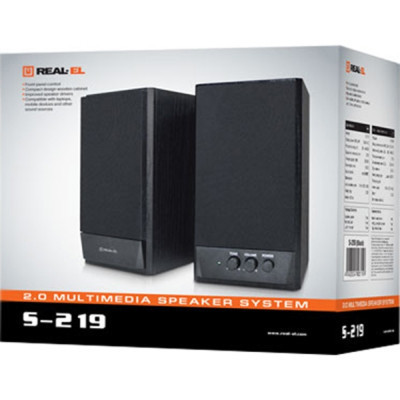 Акустична система REAL-EL S-219 Black Вінниця - фото 7