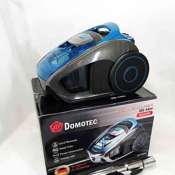 Компактный циклонный пылесос Domotec MS-4404 4500 Вт, Качественый пылесос Мощный для чистки LE-57 Ивано-Франковск