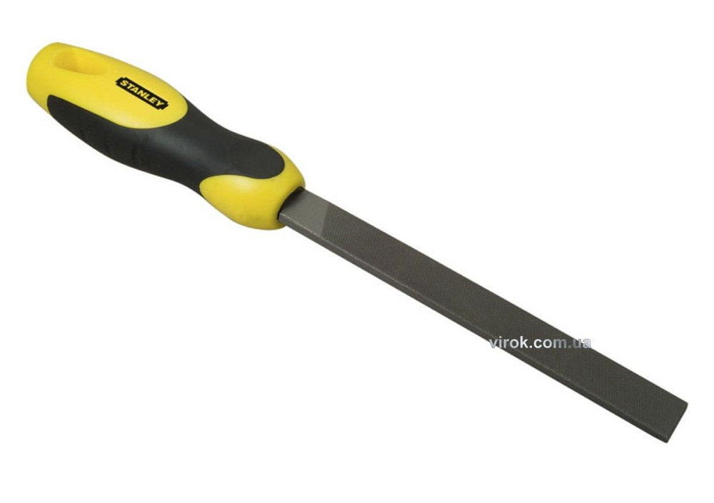 Напильник слюсарний STANLEY : L= 150 мм. плоский з драчовою насічкою Одеса - фото 1