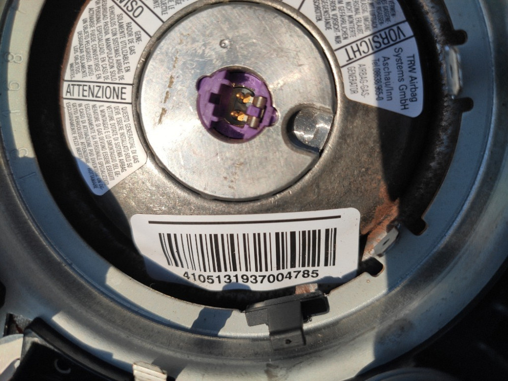 Подушка безпеки водія Airbag Volkswagen Caddy 2010-2015 (2K5880201F) Ковель - фото 4