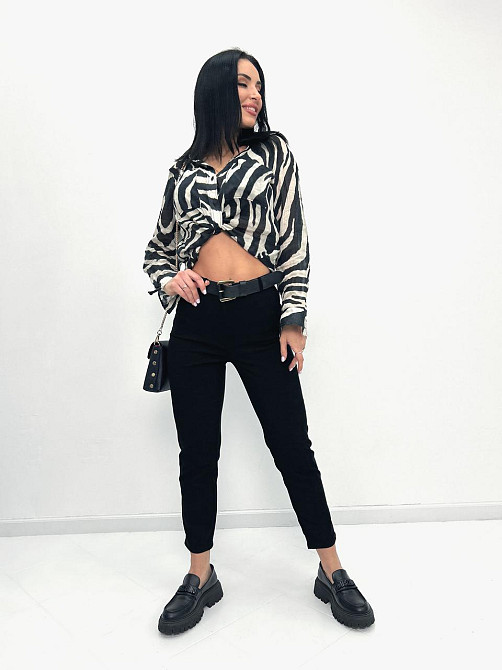 Классические вельветовые брюки Axel 44, Черный Киев - изображение 3