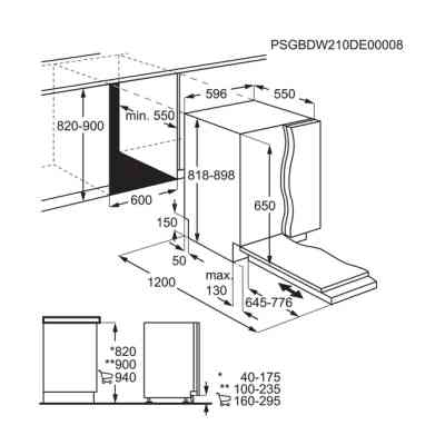 Посудомоечная машина Electrolux EEA17200L Винница