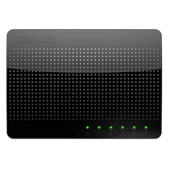 Коммутатор (свитч) Tenda SG105 (Черный, 5 LAN портов, 10/100/1000 Мбит/с) Николаев