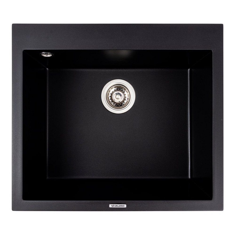 VALESO Кухонна гранітна мийка 5750 DAVINA VALESO чорний Коломыя - изображение 1