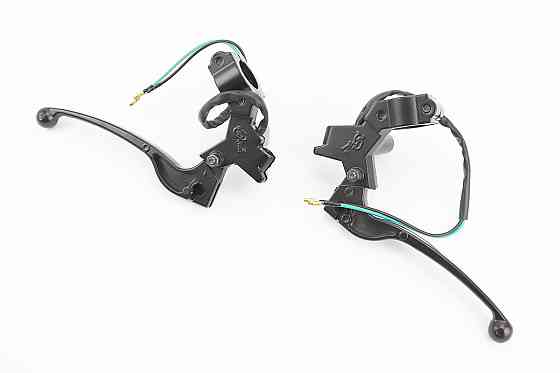 Важелі керма лівий, правий з кріпленням під дзеркало, к-кт 2шт (М8 права) GY6 125-150 Київ