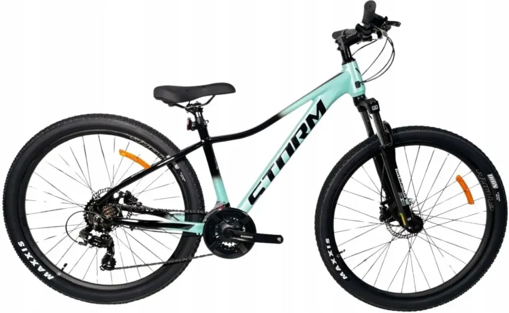 Велосипед Storm Mtb Shark 2.0 D Altus 3X8 2X Tarzczowe Hydrauliczne 17 Синій 27,5 2025 Киев - изображение 1