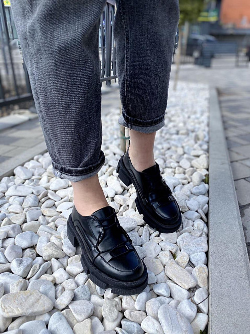 M.KRAFT Туфлі жіночі M.KRAFT T-74 чорні (весна-осінь, шкіра натуральна) (4381) 36р.39р.40р. Коломыя - изображение 4