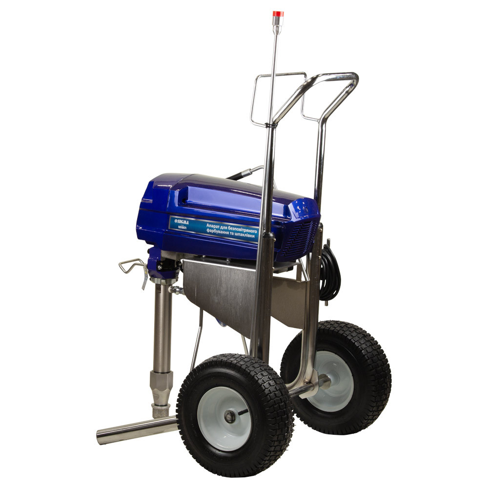 Sigma Аппарат для безвоздушной покраски и шпатлевки 3800Вт 6.0л/мин 250бар Profi SIGMA (6816671 Киев - изображение 2