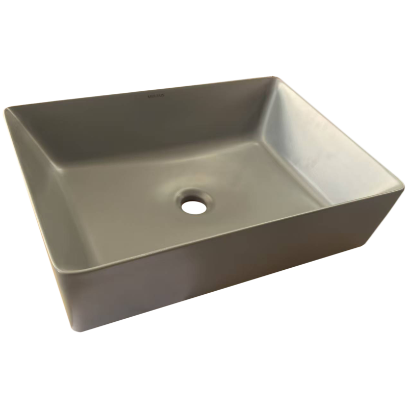 Раковина накладна Mixxus Premium QUADRO-0108 GRAY 550x390x145mm   ( MP6652 ) 30190 Харків - фото 5