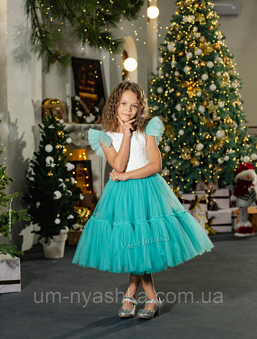 Пышное мятное платье американка2 Кривой Рог - изображение 5