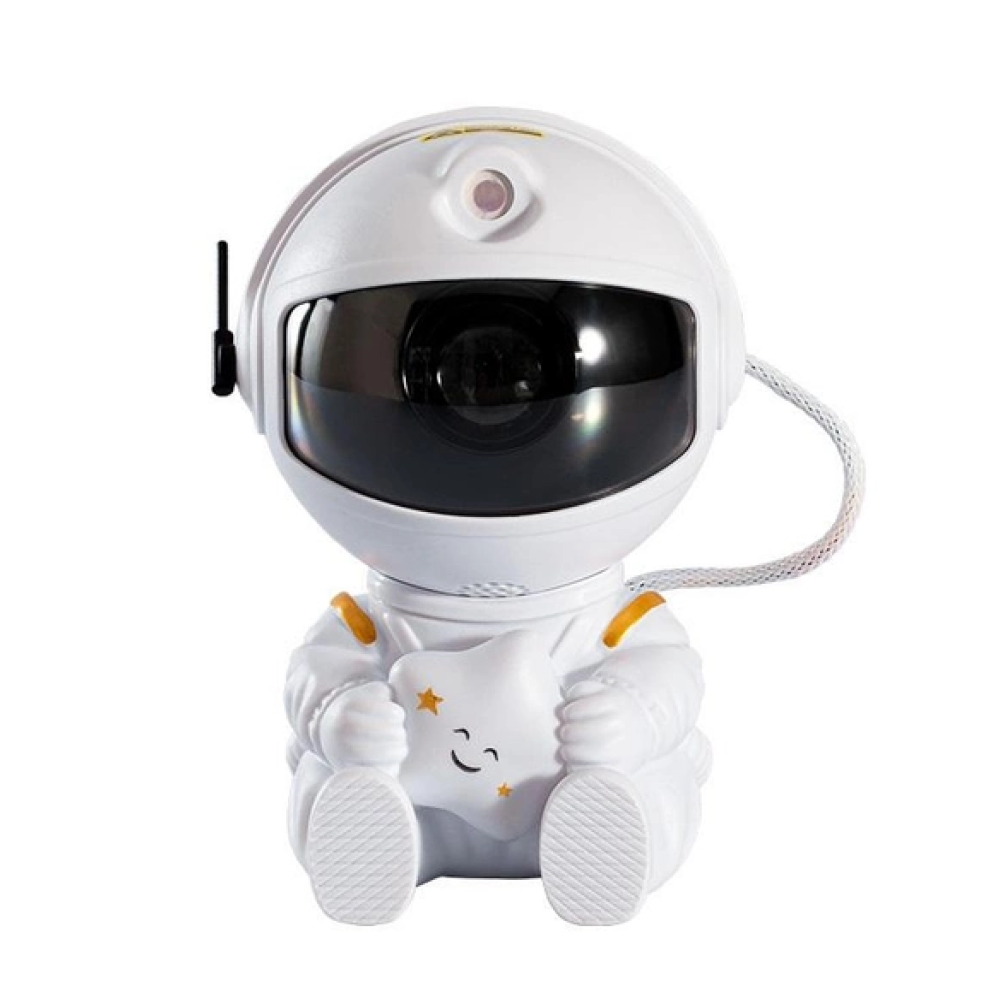 Лазерный ночник-проектор звездного неба Космонавт, с USB + пульт / Детский светильник-ночник звездное небо Киев - изображение 2