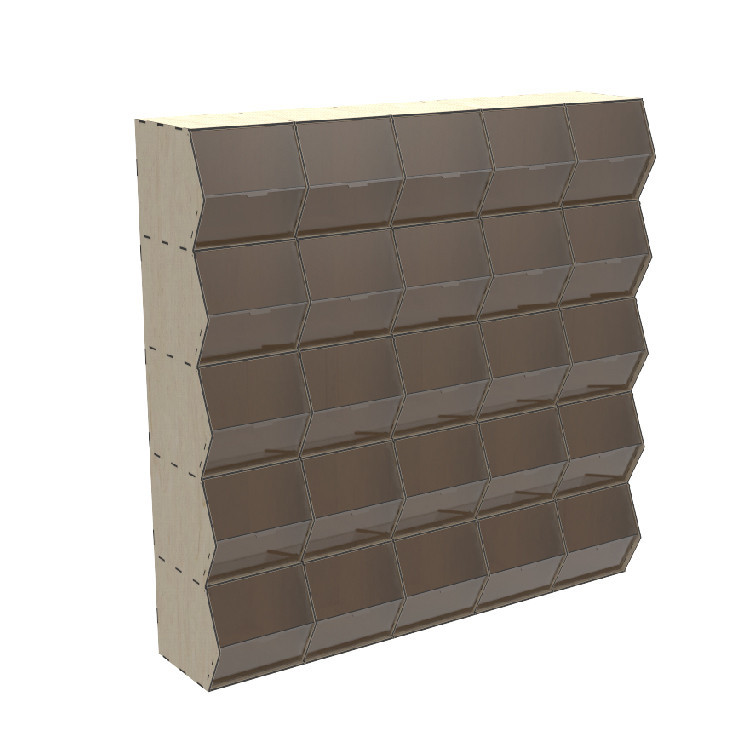 Диспенсер EKOSTAR для цукерок, снеків, горіхів, круп на 25 комірок Київ - фото 2