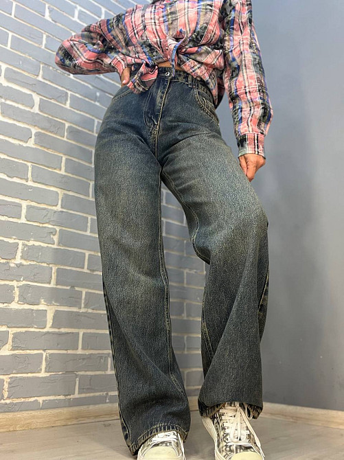 Джинсы женские Its Basic 4118 straight fit прямые от бедра, синий, 34, 34, 66 см, 98 см Одесса - изображение 9