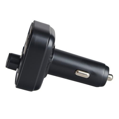 FM модулятор VOIN W-3318 з USB 2.4A, PD 30W, Bluetooth 5.0, вольтметром, 12-24V, Hands free Харків - фото 3