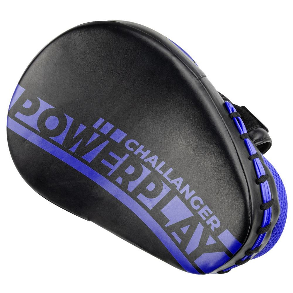Лапи боксерські PowerPlay 3041 Challanger Чорно-Сині PU [пара] Кам'янське - фото 7