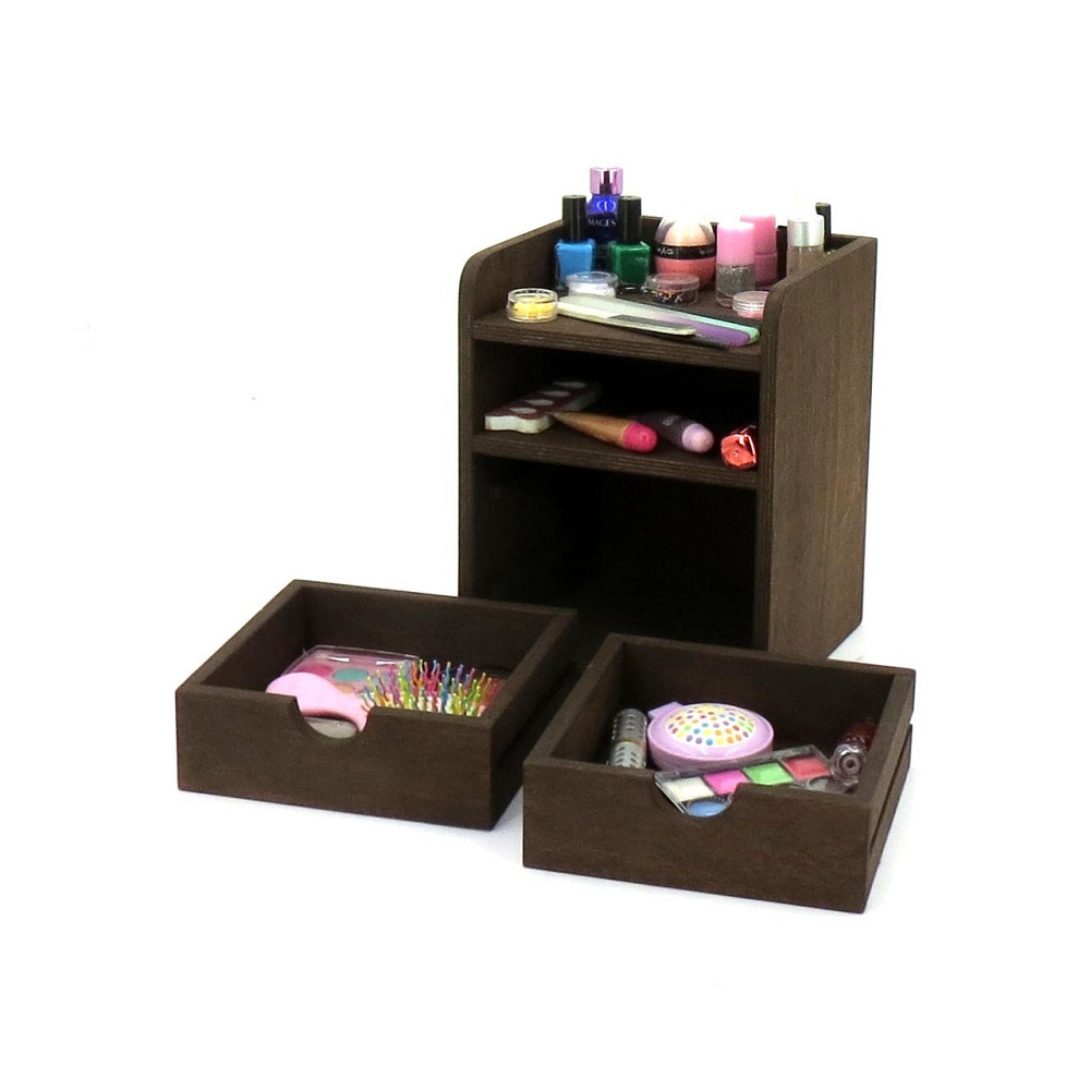 Органайзер для косметики "Гофолія" капучино Миколаїв - фото 4