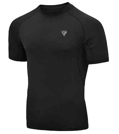 Рашгард із коротким рукавом RDX T15 Black 3XL Каменское