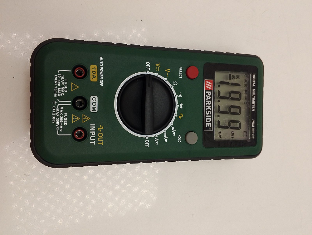 Цифровий мультиметр Parkside PDM 300 C3 Луцк - изображение 2