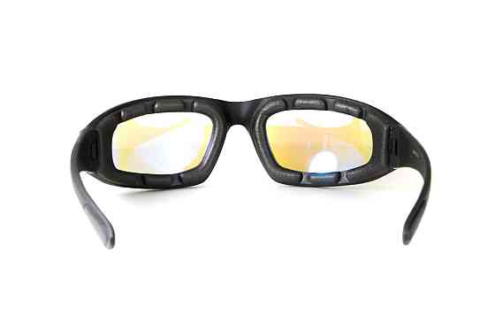 Окуляри фотохромні (захисні) Global Vision KickBack Photochromic (G-Tech™ blue) Anti Fog, фотохромні дзеркальні сині Запоріжжя