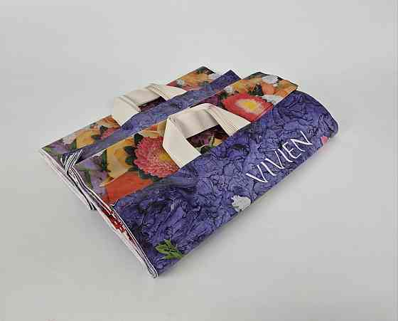 Пакет із петльовою ручкою, ср чорний "Вів'єн (38х42) ДПА (50 шт.) Харків