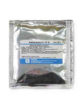 Амоксицилін 10% порошок 10 г Вінниця