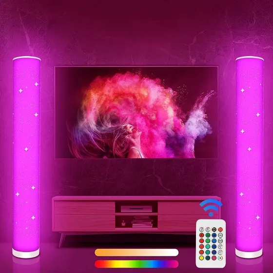 Світлодіодний торшер Lacasa із білим світлом і RGB, що змінює колір 2шт Луцк