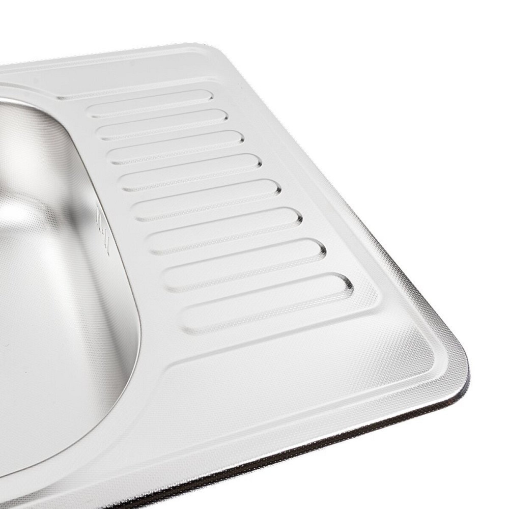 VALESO Кухонна мийка з нержавіючої сталі Valeso 5848 ДЕКОР (0,8/180 мм) Коломия - фото 3