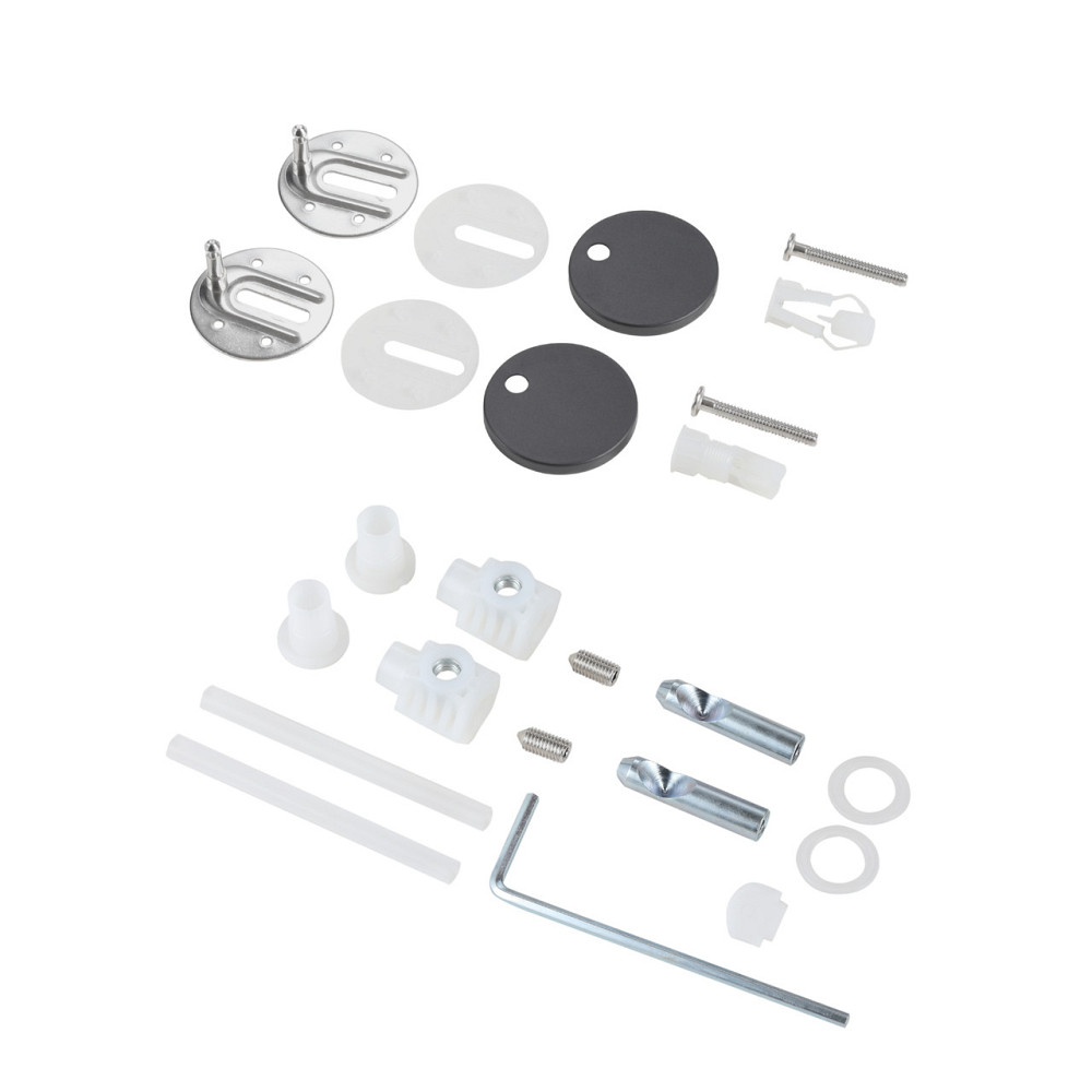 Унітаз підвісний Qtap Jay Ultra Quiet 485х360х320 мм, Matt Black, сидінням Slim Duroplast/ Soft-close/ Quick Relase QT07335177MB Київ - фото 15