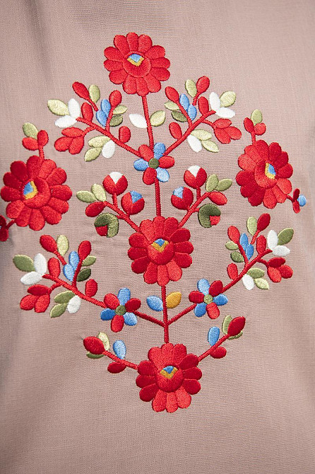 Вишита жилетка, жилетка — вишиванка  льон стрейч Київ - фото 4