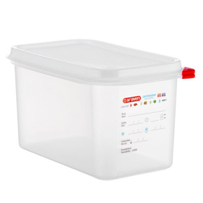 Харчовий контейнер Araven з кришкою GN 1/4 h-15 см 4,3 л (03028) Вінниця - фото 1