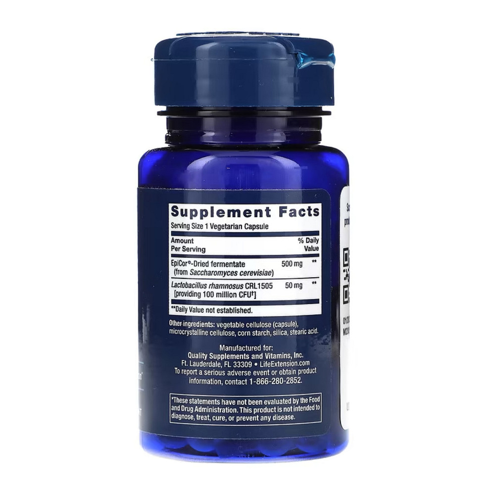 Пробіотик при сезонній алергії Life Extension FLORASSIST Probiotic Immune & Nasal Defense 30 капс Київ - фото 2