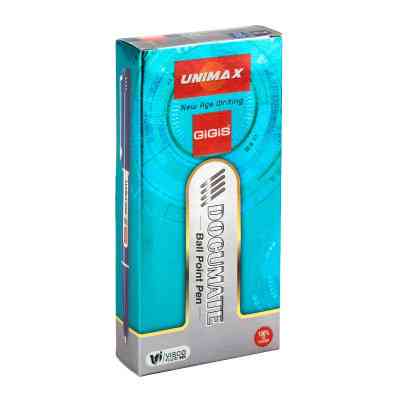 Ручка шариковая Unimax Documate, синяя (UX-120-02) Винница