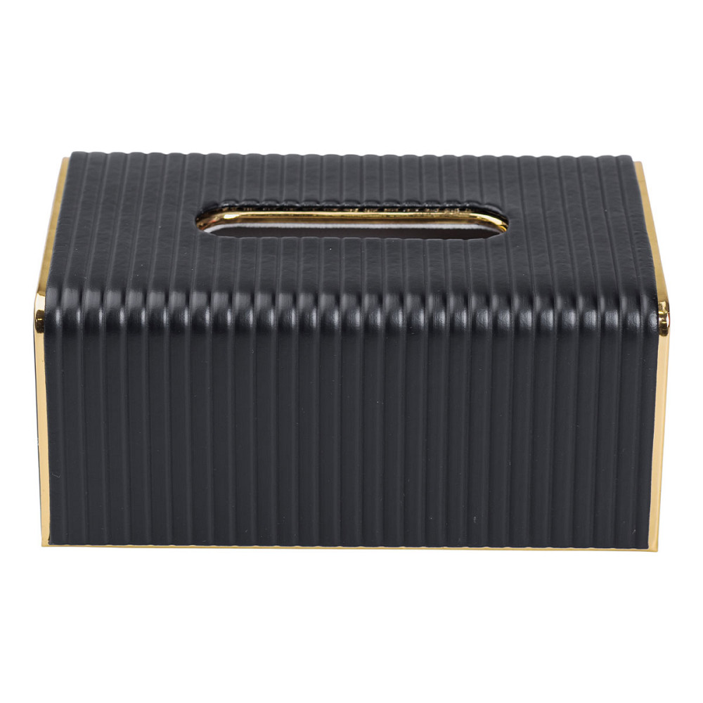 Yiwu Серветниця з еко шкіри 21.5х13х9 см органайзер для кафе і ресторанів Чорний HP-3-203B Коломыя - изображение 2