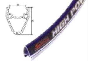Обод велосипедный 27,5 (32 спиц, алюминий) двойной черный Мукачево - изображение 1