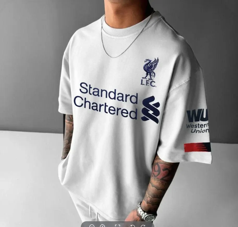 Футболка мужская с принтом  44 Белая 2634325663 Днепр - изображение 1