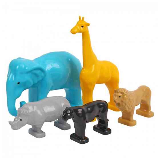 Дитячий ігровий набір "Фігурки тварин" 1102 домашні та дикі тварини Вінниця