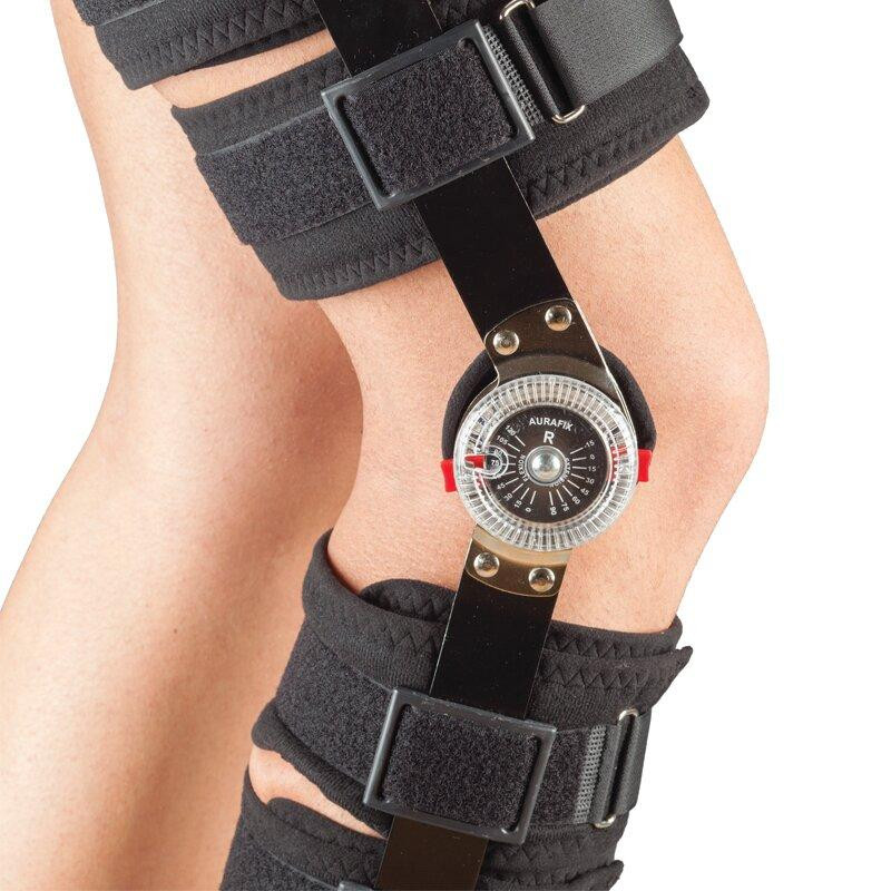 Ортез Aurafix (Аурафикс) 745A с регулировкой угла сгибания 55 см Днепр - изображение 1