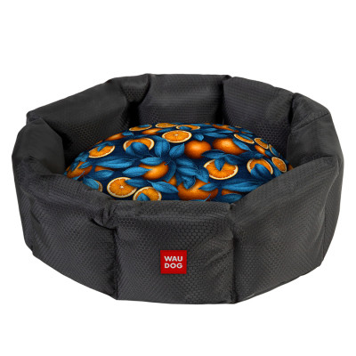 Лежак для тварин WAUDOG Relax "Апельсини" S (313-4054) Вінниця - фото 1