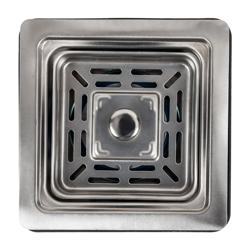 PLATINUM Верхня квадратна частина сифону під мийку Handmade (нержавійка) Киев - изображение 2