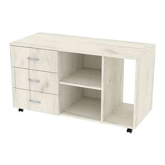 Тумба офисная ТМО-3, Дуб Крафт Білий, 1100/480/620 Львов