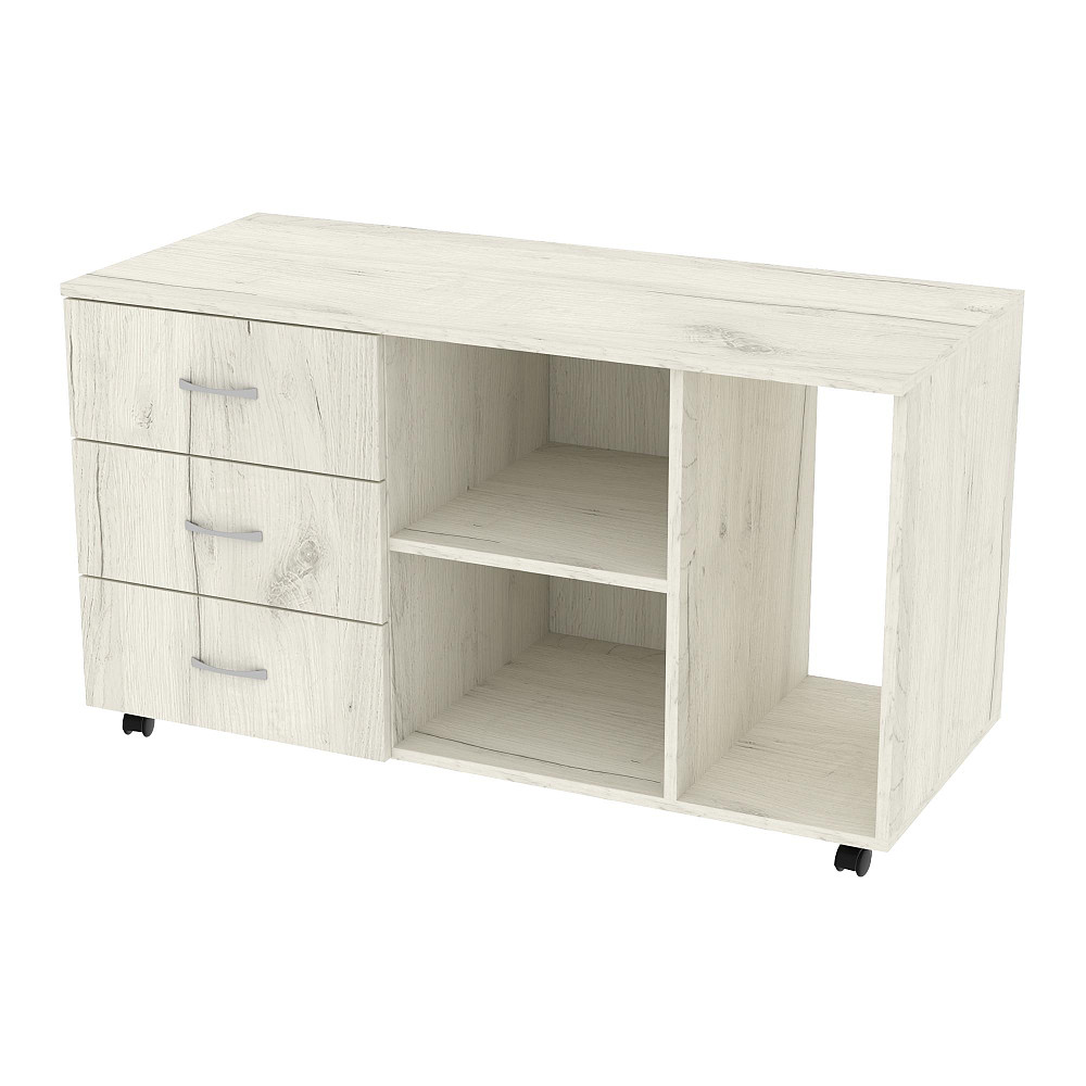 Тумба офисная ТМО-3, Дуб Крафт Білий, 1100/480/620 Львов - изображение 1