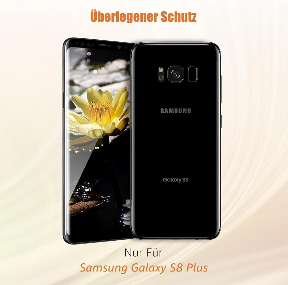 Захисне скло Samsung Galaxy S8 Plus прозоре 3D повне покриття комплект 2 шт 9H 0.33 мм захисне покриття скло повноекранне Київ - фото 6