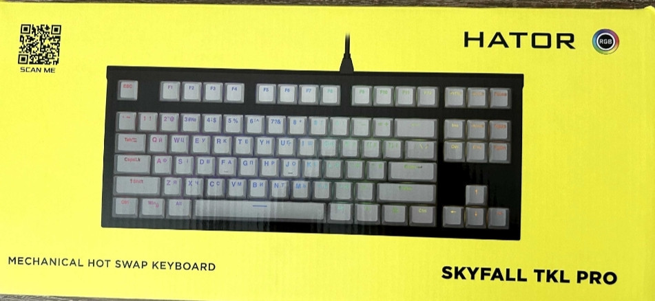Клавіатура Hator Skyfall TKL PRO Київ - фото 1