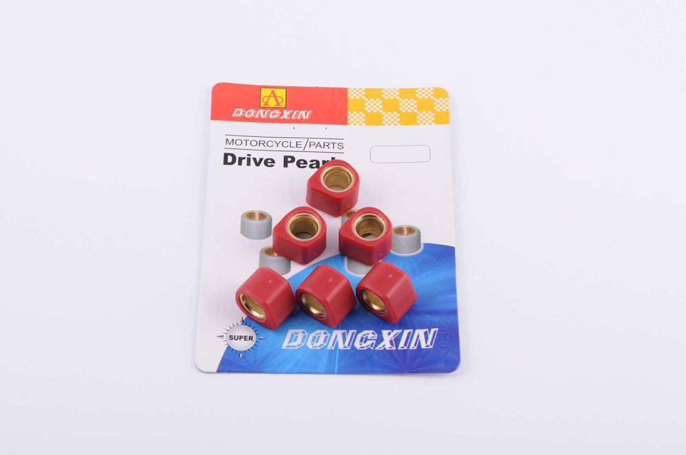 Ролики варіатора (тюнінг) Сузукі 17*12 12,0г (червоні) Мукачево - фото 1