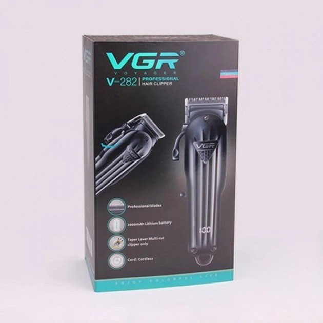 Професійна машинка для стрижки волосся в салон VGR V-282 Машинка для стрижки короткої IW-92 Львів - фото 9
