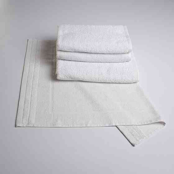 Набір банний махровий  4шт GM Textile 50х70см, 50х90см, 50х90см, 70х140см (Білий) Суми