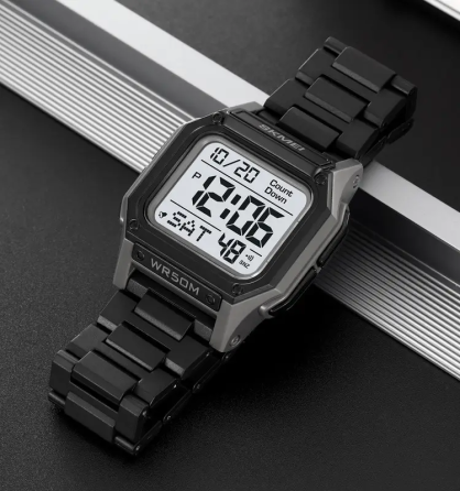 Часы мужские спортивные наручные Skmei 2264 Ч/б с серым корпусом Винница