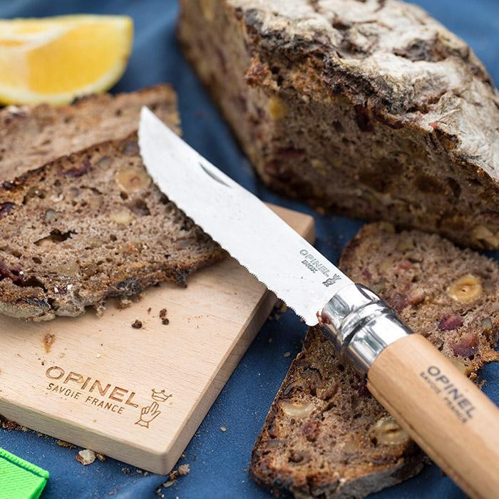 Кухонний Ніж складаний зубчастий Opinel No.12 "Inox Natural" (002441) Нержавіюча сталь Нововолинськ - фото 8