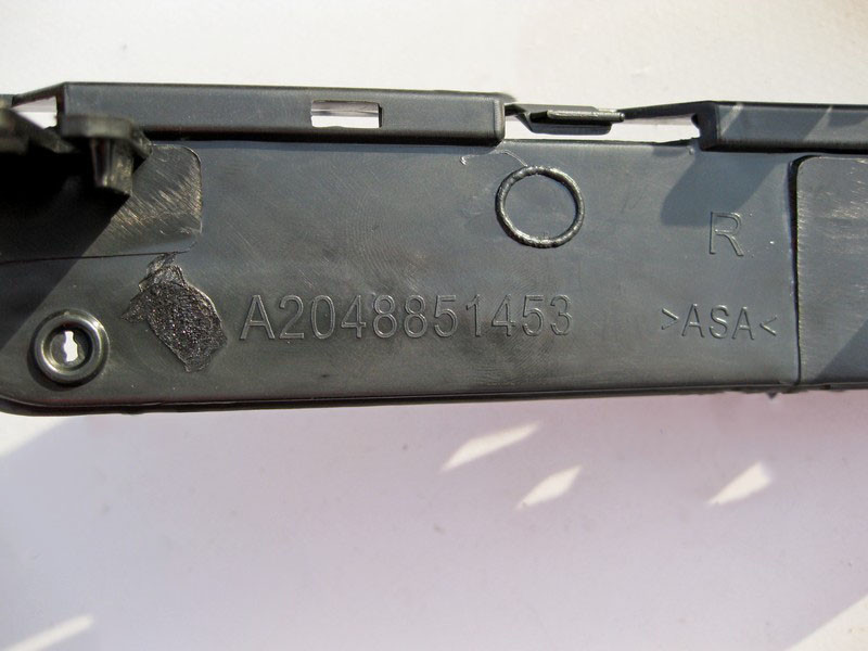 Mercedes-Benz  A2048851453 Нові праві грати AMG бампера С-Class W204 рестайл Одесса - изображение 3